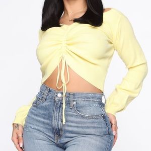 Yellow crop
